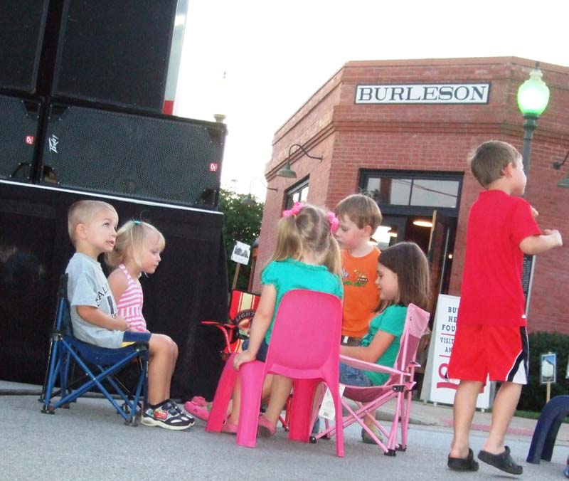 photo of kids at concert